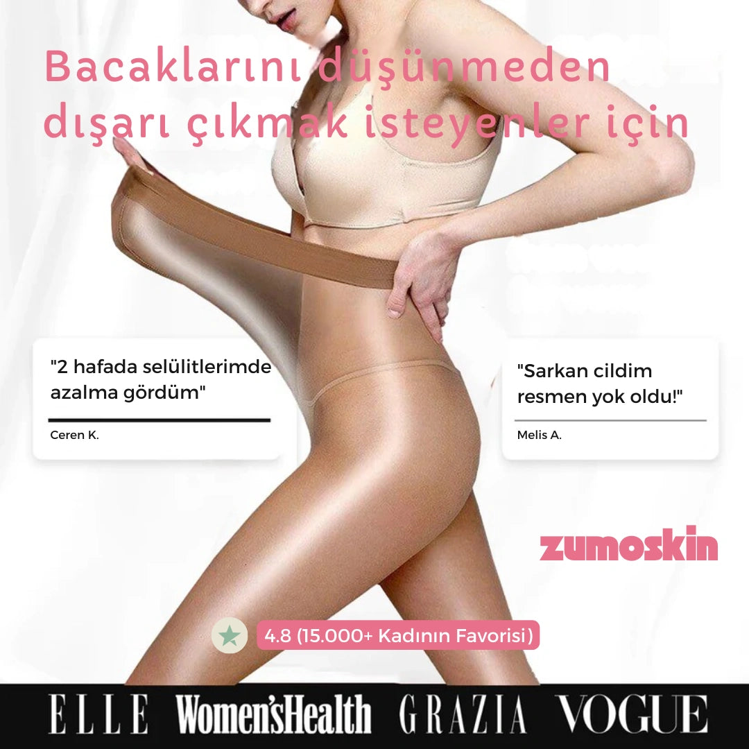 Zumoskin™ Anti-Selülit Külotlu Çorap